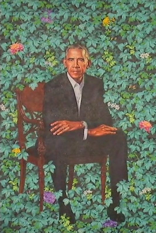 532x796 Why Michelle Obama's Portrait Doesn'T Need To Look Exactly Like - Obama Painting