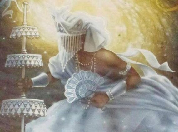 570x423 Obatala - Obatala Painting