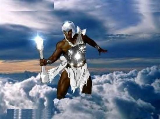 550x412 Obatala Yoruba Orishas Yoruba Orishas And Yoruba - Obatala Painting