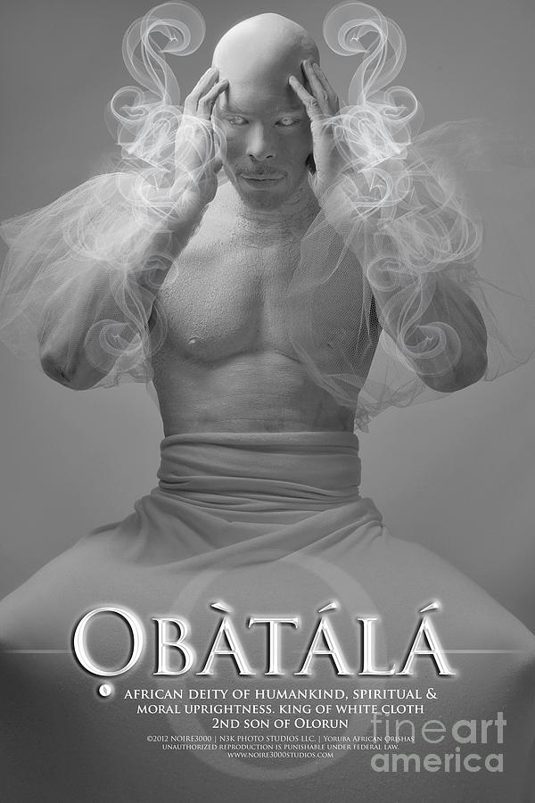 600x900 Obatala Photograph By James C Lewis - Obatala Painting