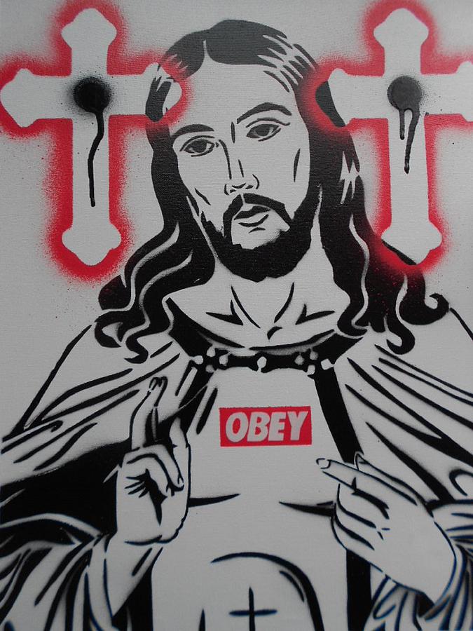 675x900 Obey Jesus Painting By Leon Keay - Obey Painting