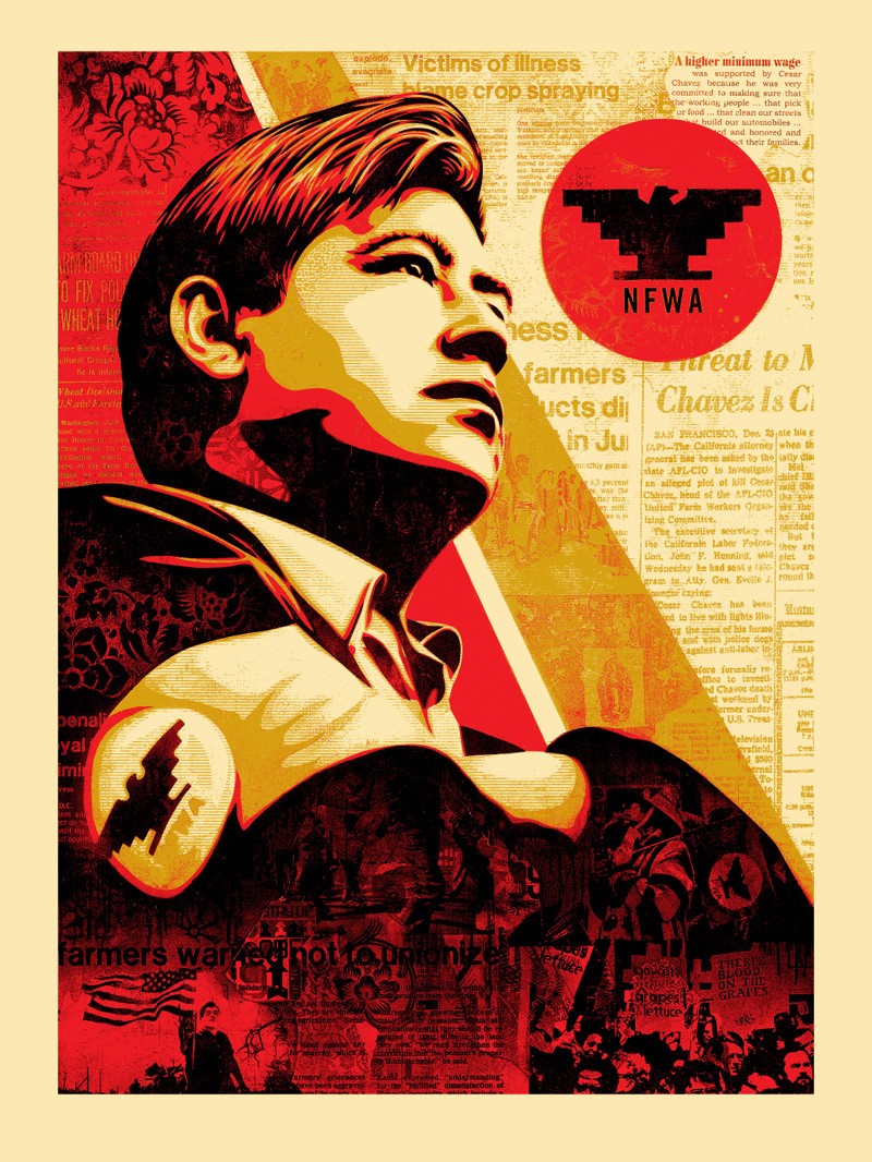 800x1066 Watch Shepard Fairey Paint Two Murals In San Francisco This Week - Obey Painting