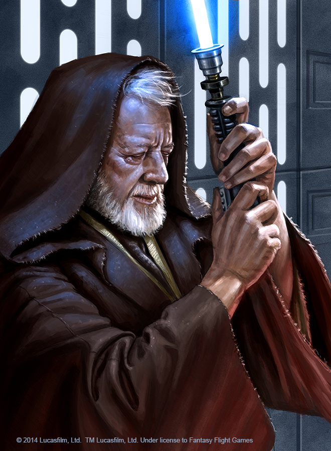 660x900 Obi Wan Kenobi By R Valle - Obi Wan Kenobi Painting