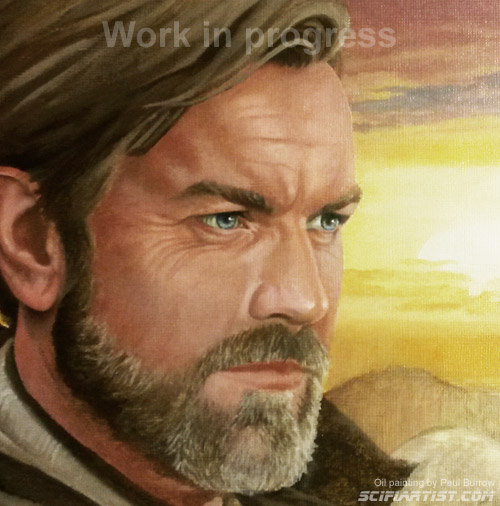 Obi Wan Kenobi Painting At Explore Collection Of