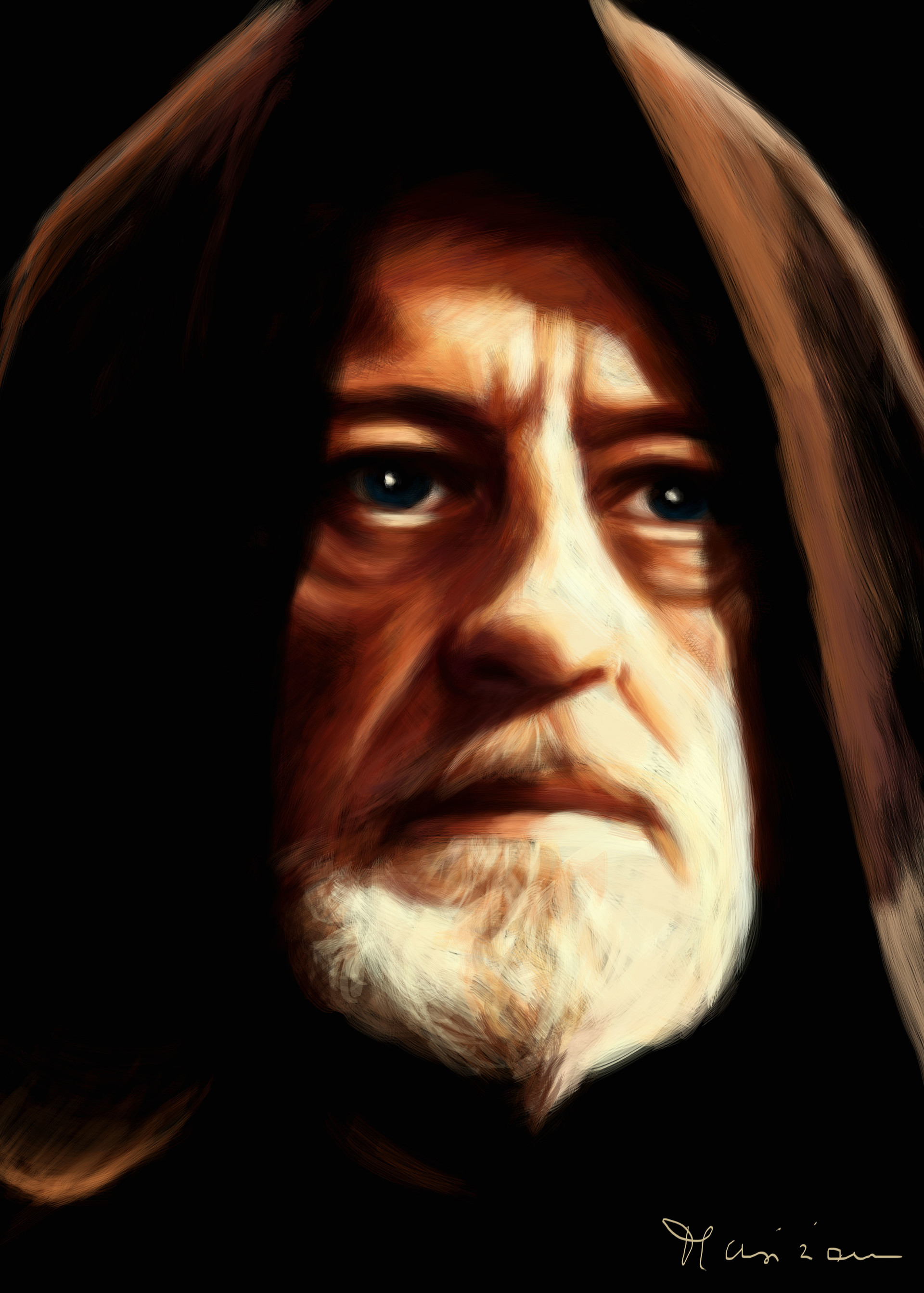 1920x2688 Musiriam Di Trapani - Obi Wan Kenobi Painting