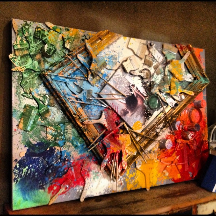 894x894 Real Object Painting By Pressurechief - Object Painting