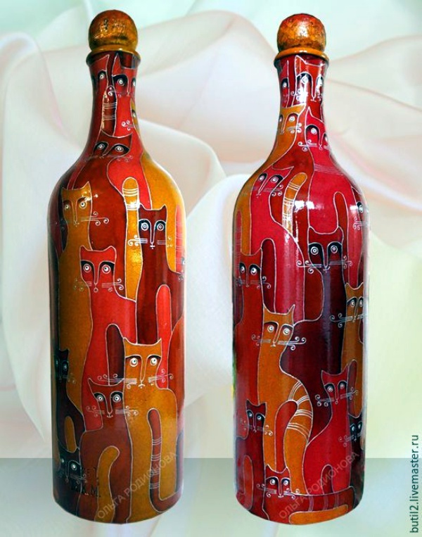 600x763 40 Glass Painting Ideas For Beginners - Object Painting