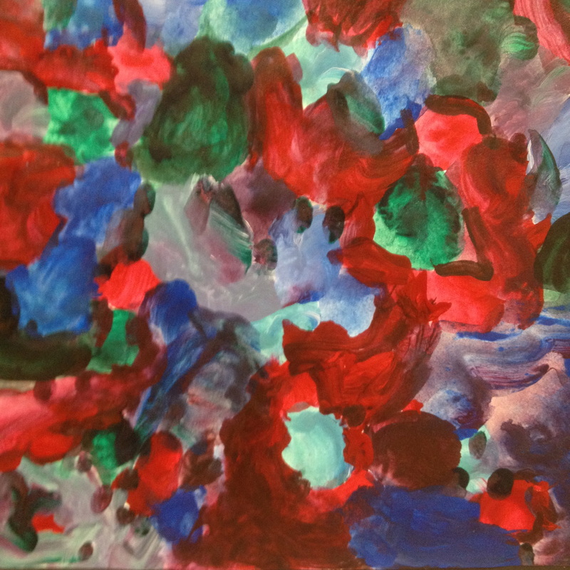 800x800 Non Objective Color Paintings - Objective Painting