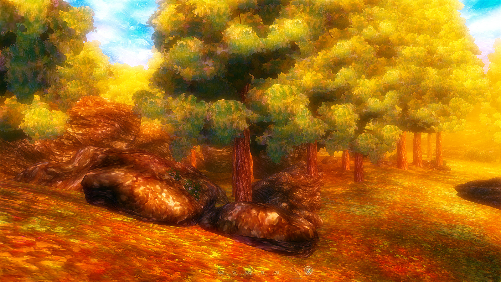 1600x900 Painted World - Oblivion Painting