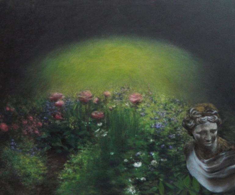 770x641 Saatchi Art Oblivion Painting By Daniela Virlan - Oblivion Painting