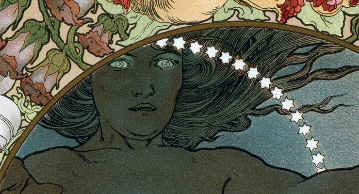 740x400 The Incredible Occult Illustrations Of Alphonse Mucha - Occult Painting