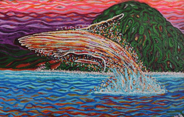 600x384 Browse California Ocean Animal Paintings By California Artist Ryan - Ocean Animal Painting