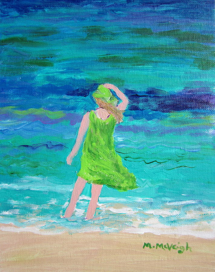 711x900 Ocean Breeze Painting By Marita Mcveigh - Ocean Breeze Painting