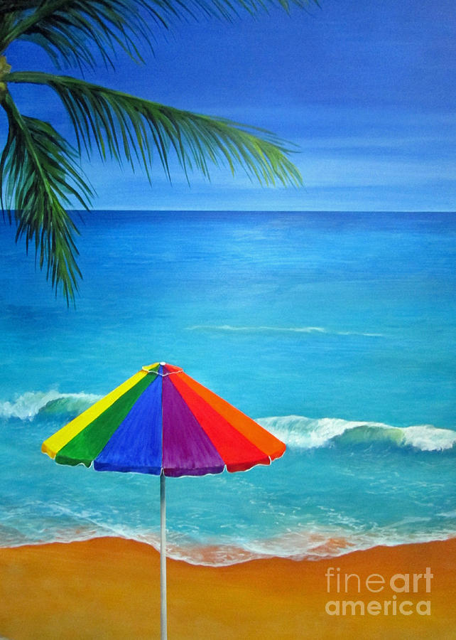642x900 Ocean Breeze Painting By Sarah Pederson - Ocean Breeze Painting