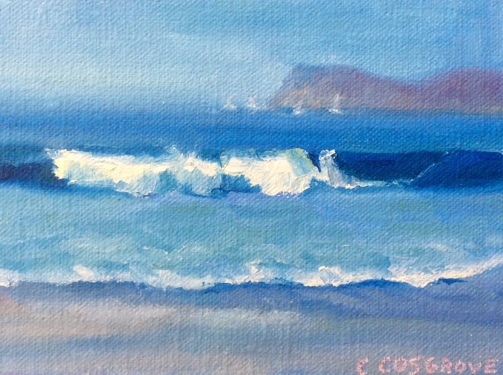 1000x747 Ocean Breeze Carol Cosgrove Art - Ocean Breeze Painting