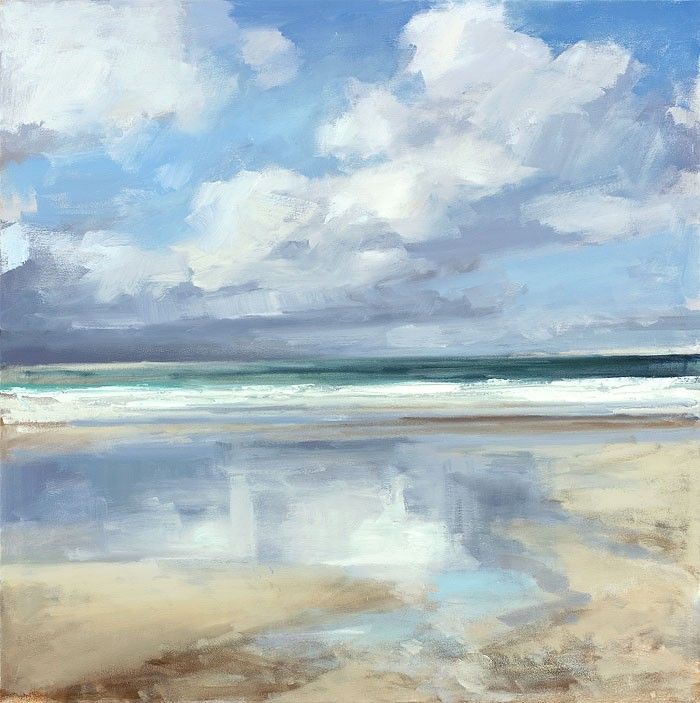 700x703 Great Abstract Ocean Painting This Is Not An Abstraction This Is - Ocean Landscape Painting