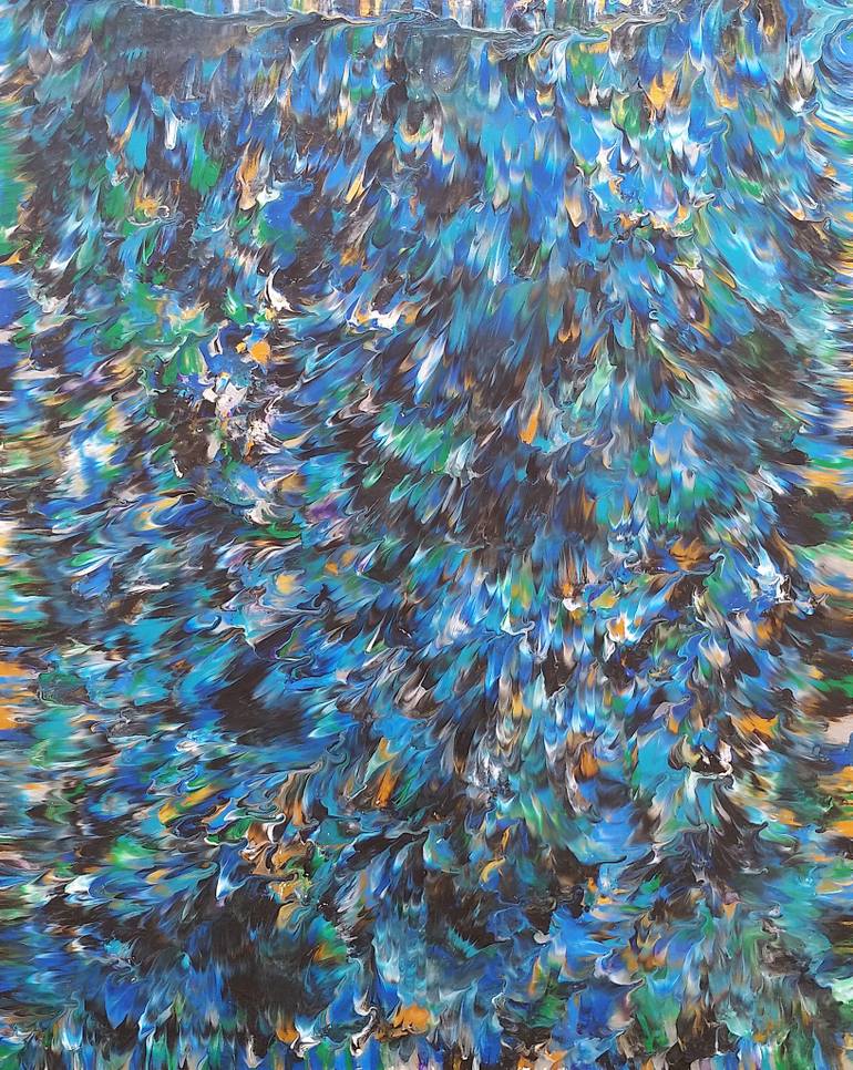 770x966 Saatchi Art Ocean Life Painting By Alexandra Romano - Ocean Life Painting