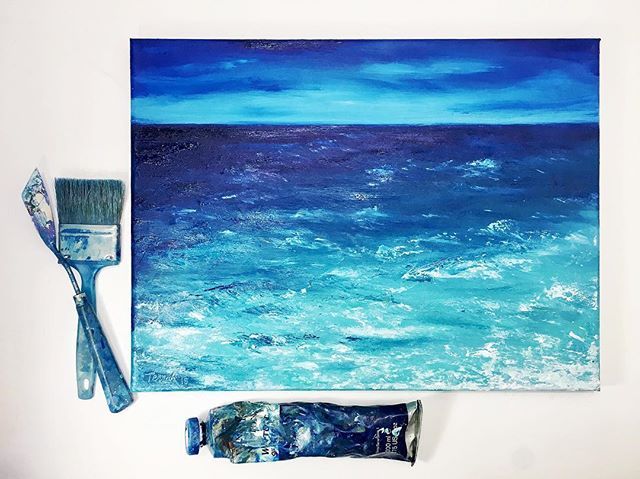 640x479 This Beautiful Ocean Oil Painting On Canvas Will Soon For Sale - Ocean Oil Painting On Canvas