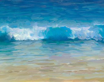 340x270 Ocean Painting Etsy - Ocean Painting