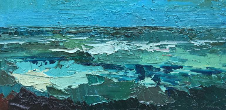 770x377 Saatchi Art Ocean Painting By Agostino Veroni - Ocean Painting