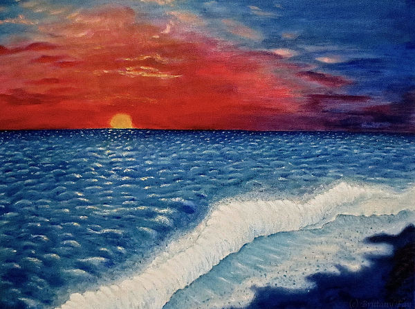 600x446 Ocean Paintings - Ocean Painting