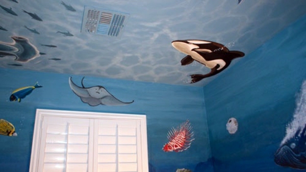 600x337 Wall Painting Kids Great Interior Ideas Interior Design Ideas - Ocean Painting For Kids