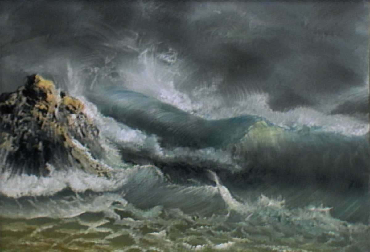1200x817 Ocean Storm - Ocean Storm Painting