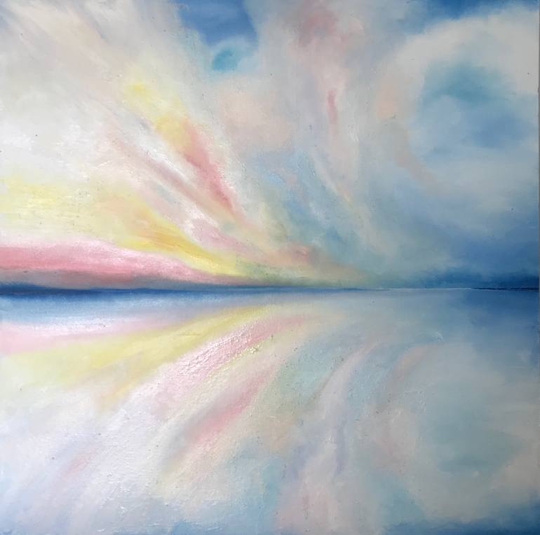 770x764 Saatchi Art Ocean Sunrise Painting By Susy Dixon - Ocean Sunrise Painting