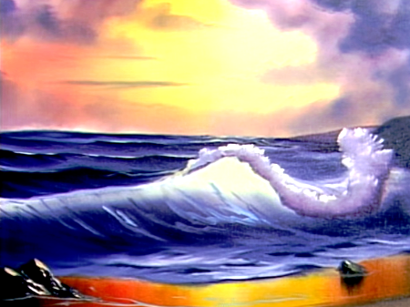 450x337 Ocean Sunset - Ocean Sunset Painting