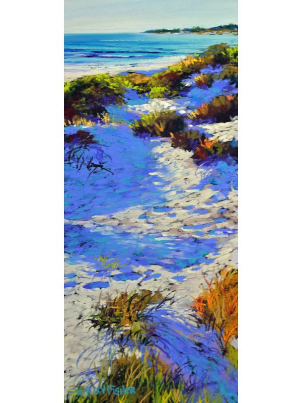 600x800 Shirley Fisher - Ocean View Painting