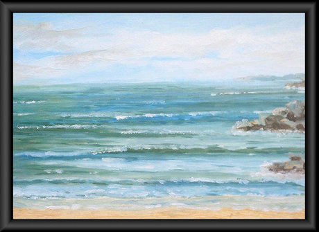 460x335 Second Life Marketplace - Ocean Watercolor Painting