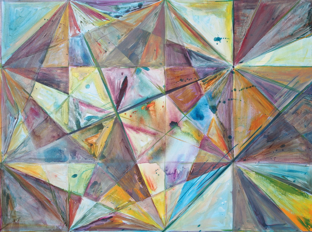1000x742 Painting Katherine Meeks - Octagon Painting