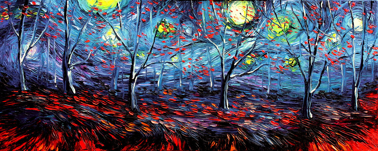 1280x512 October Rust By Sagittariusgallery - October Painting