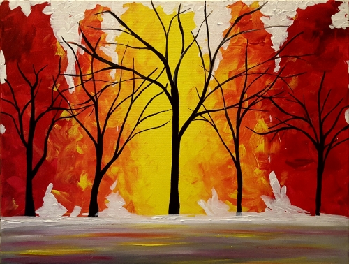 500x378 October Featured Artist And Painting - October Painting