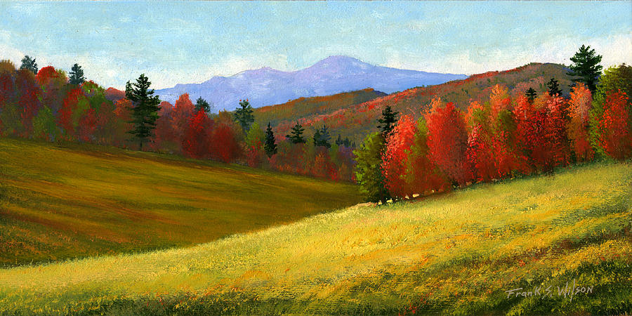 900x450 Early October Painting By Frank Wilson - October Painting