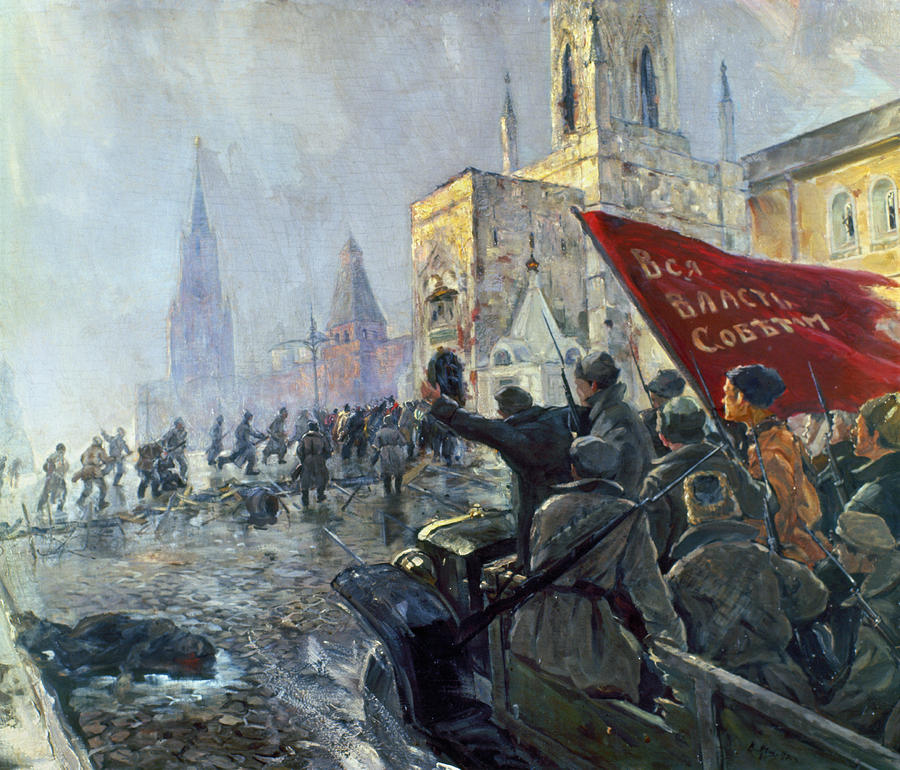 900x770 The October Revolution 1917 The Seizure Of Power As It Happened - October Revolution Painting