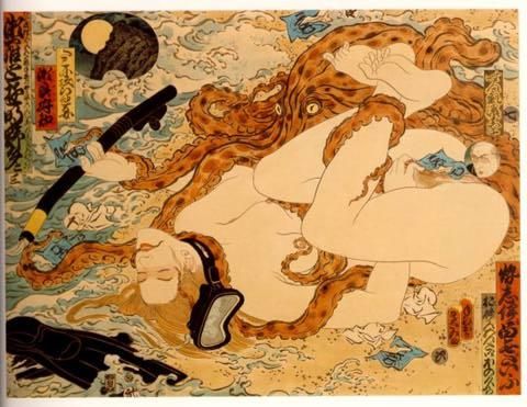 480x371 Ign Recommends 8 Anime To Watch If You Love Video Games - Octopus And Woman Painting