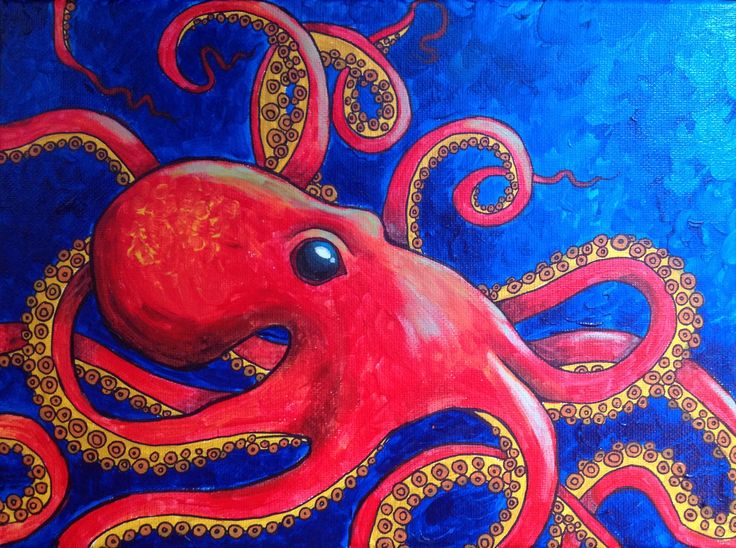 Octopus Painting