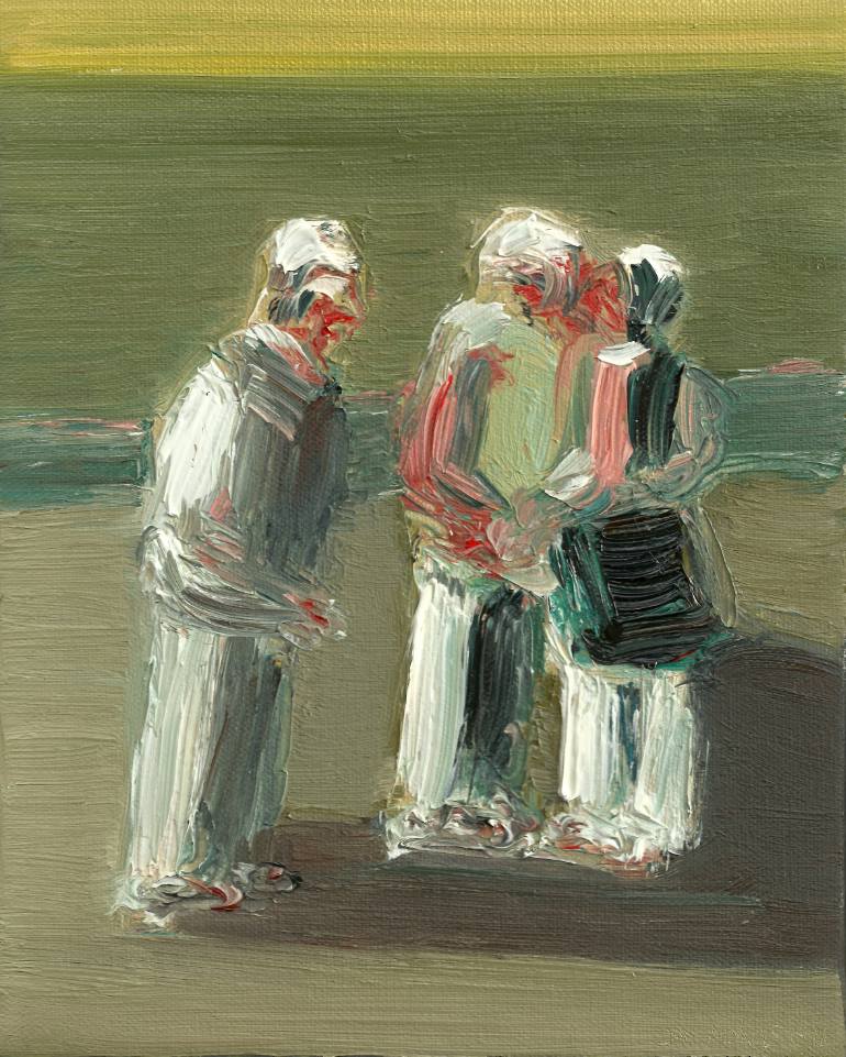 770x961 Saatchi Art Odd Man Out Painting By Dan Adams - Odd Painting