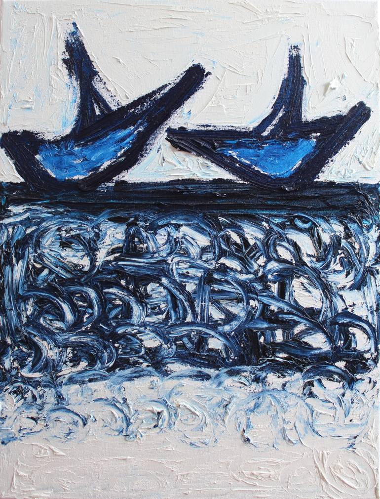 770x1010 Saatchi Art The Lovers Painting By Amy Odell - Odell Painting