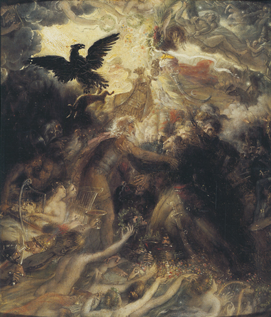 394x460 Artnet Magazine - Odin Painting