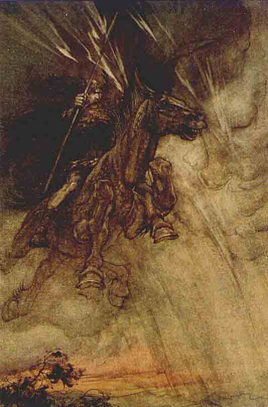 532x808 Historical Asatru Paintings - Odin Painting