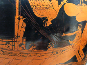 300x225 The Odyssey From Ithaca With Love - Odysseus And The Sirens Painting