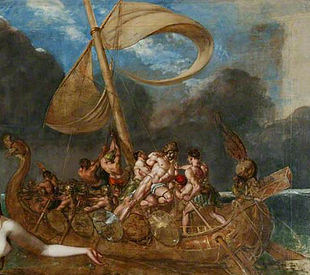 310x275 The Sirens And Ulysses - Odysseus And The Sirens Painting