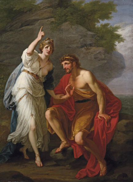 434x596 Behind The Name Meaning, Origin And History Of The Name Odysseus - Odysseus Painting