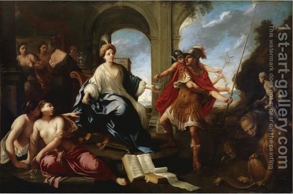 600x398 Circe And Odysseus Pier Francesco Cittadini Reproduction 1st Art - Odysseus Painting