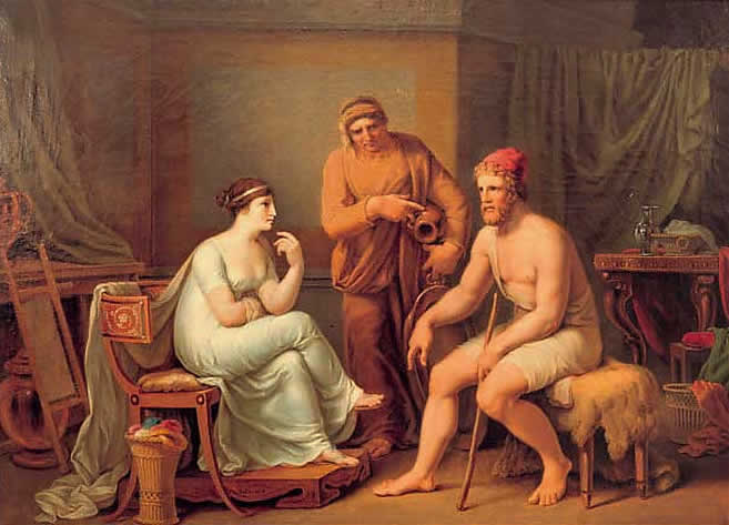 657x473 Fileodysseus Und Penelope - Odysseus Painting