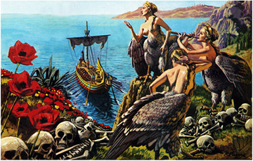 360x229 Odysseus (Roman Ulysses) - Odysseus Sirens Painting