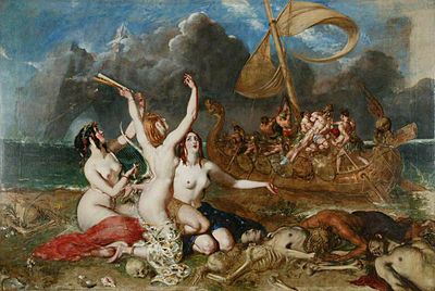 400x268 The Sirens And Ulysses - Odysseus Sirens Painting