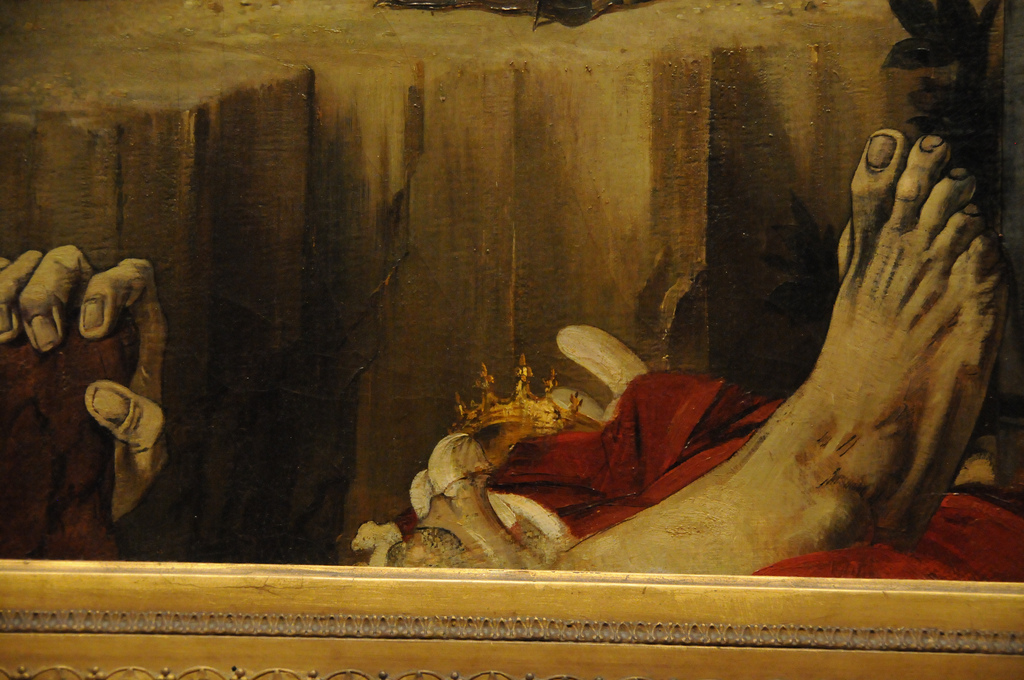 1024x680 Oedipus And The Sphinx - Oedipus And The Sphinx Painting